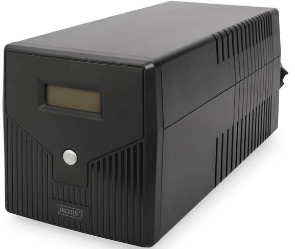 Digitus Line-Interactive, 1500VA/900W, LCD, 4xSchuko, RJ45, RS232, USB