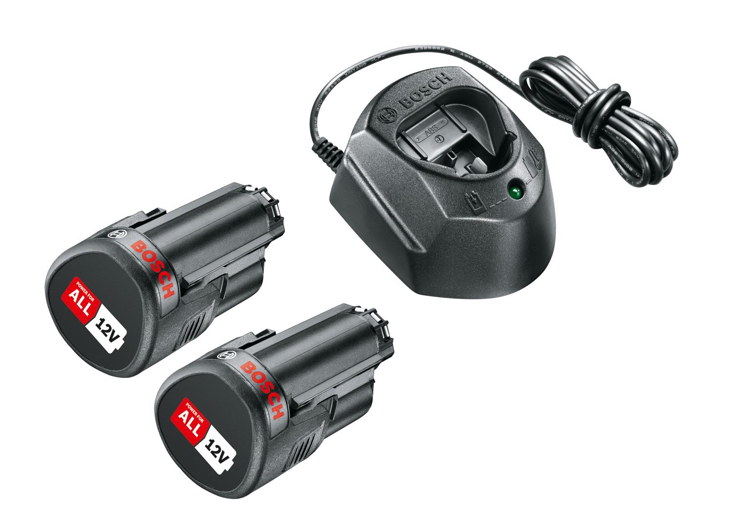 Bosch 12V, 2х 1.5Ah, ЗП GAL 1210 CV (1.600.A01.L3E)
