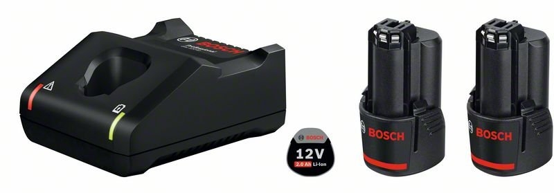 Набор аккумулятор + зарядное устройство Bosch GBA 12V 2.0 Ah + ЗУ GAL 12V-40 (1.600.A01.9R8) в интернет-магазине, главное фото
