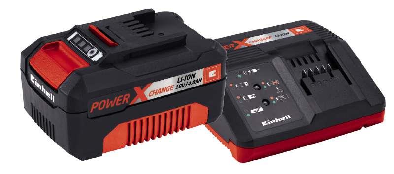 Цена набор аккумулятор + зарядное устройство Einhell 18V 4.0 Ah PXC Starter Kit (4512042) в Киеве