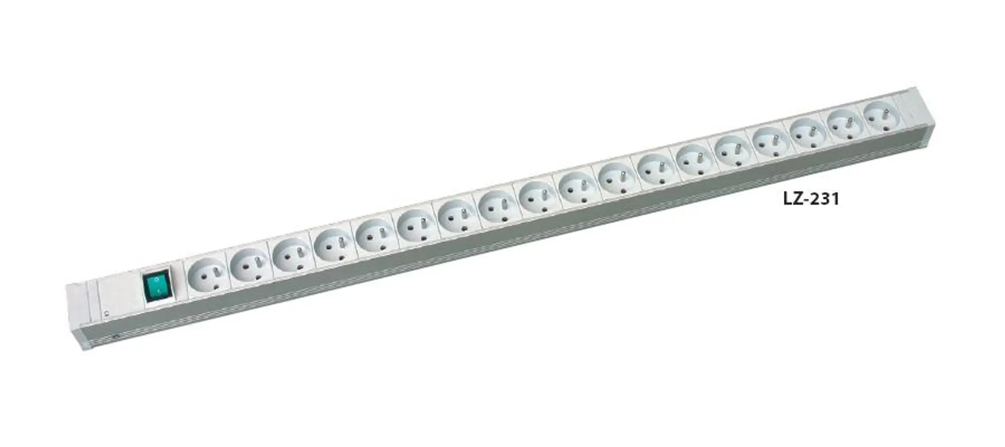 ZPAS WZ-LZ23-10-SU-000, 18 розеток Schuko