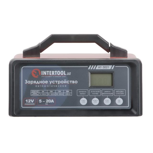Характеристики інтелектуальний зарядний пристрій Intertool AT-3021