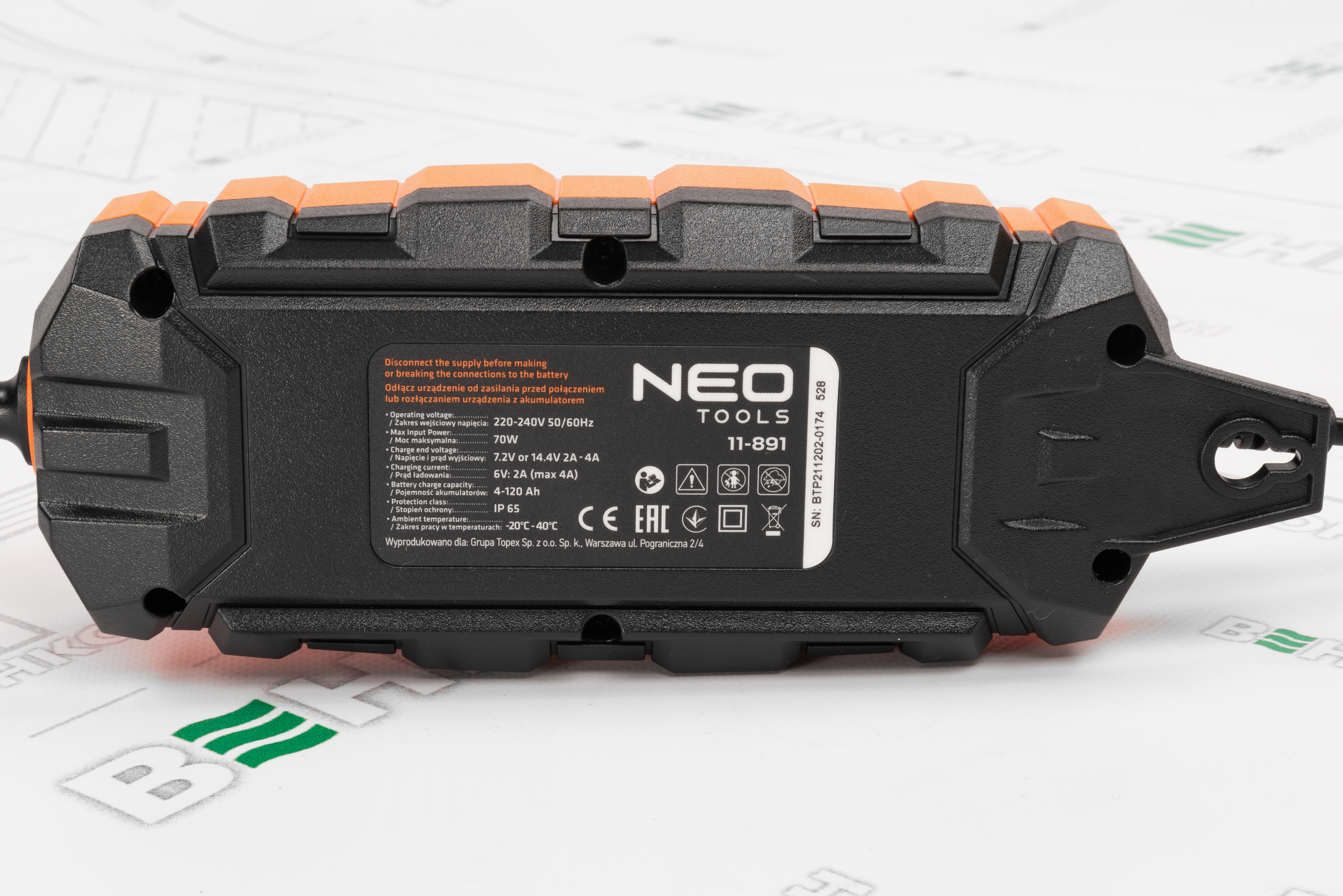 Інтелектуальний зарядний пристрій Neo Tools 11-891 відгуки - зображення 5