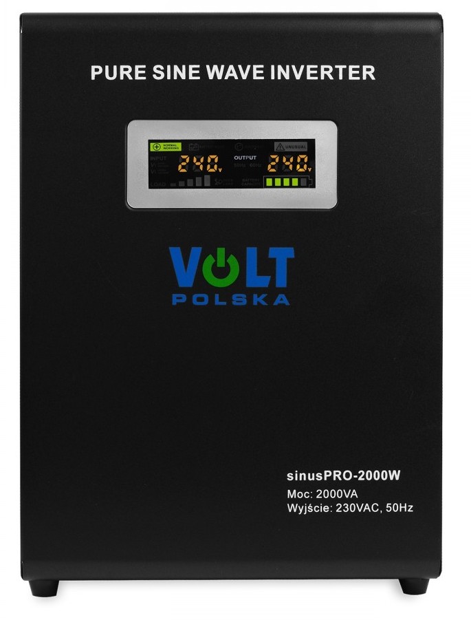 Отзывы источник бесперебойного питания Volt Polska Sinus Pro 2000 W 24/230V (1400/2000W) в Украине