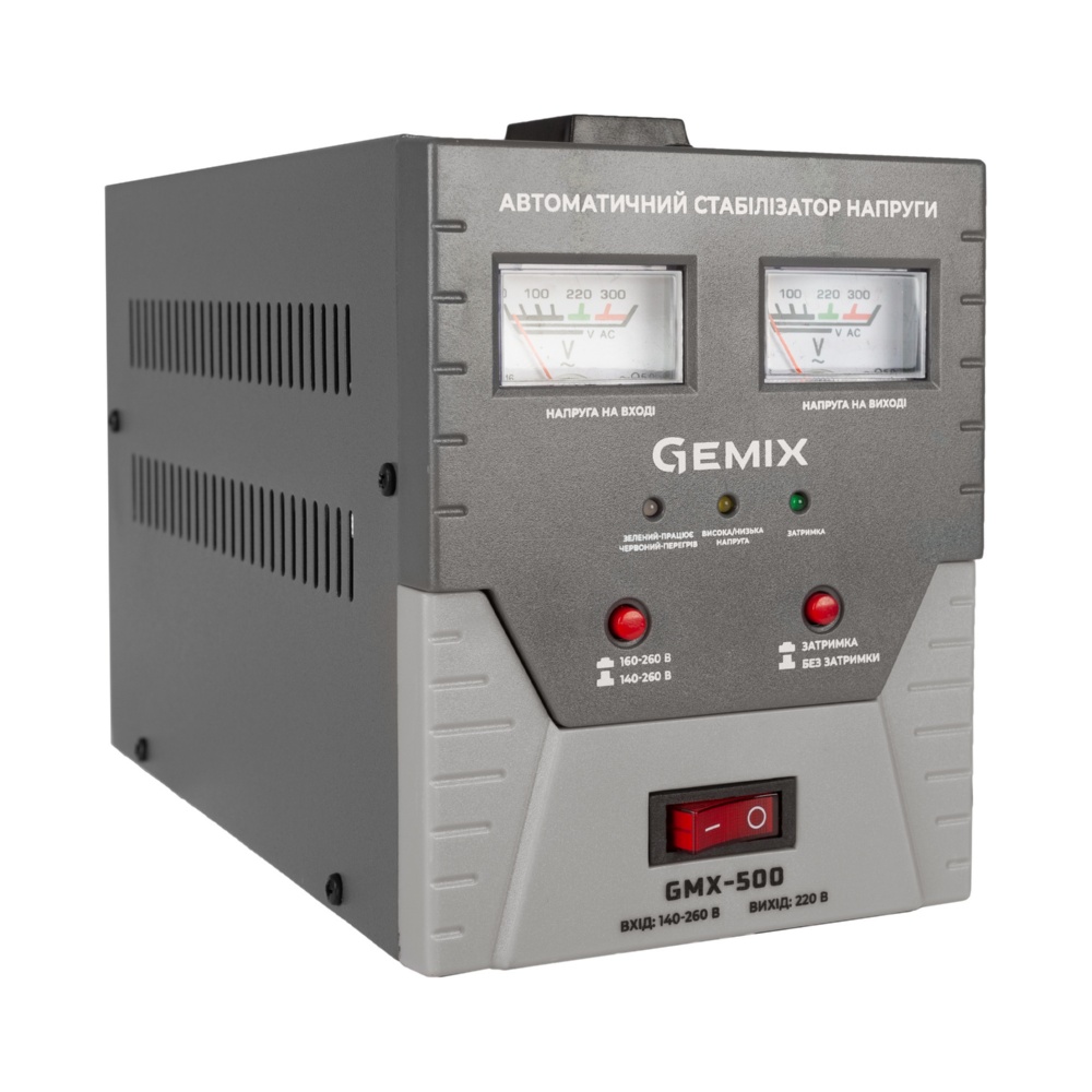 в продаже Стабилизатор напряжения Gemix GMX-500 - фото 3