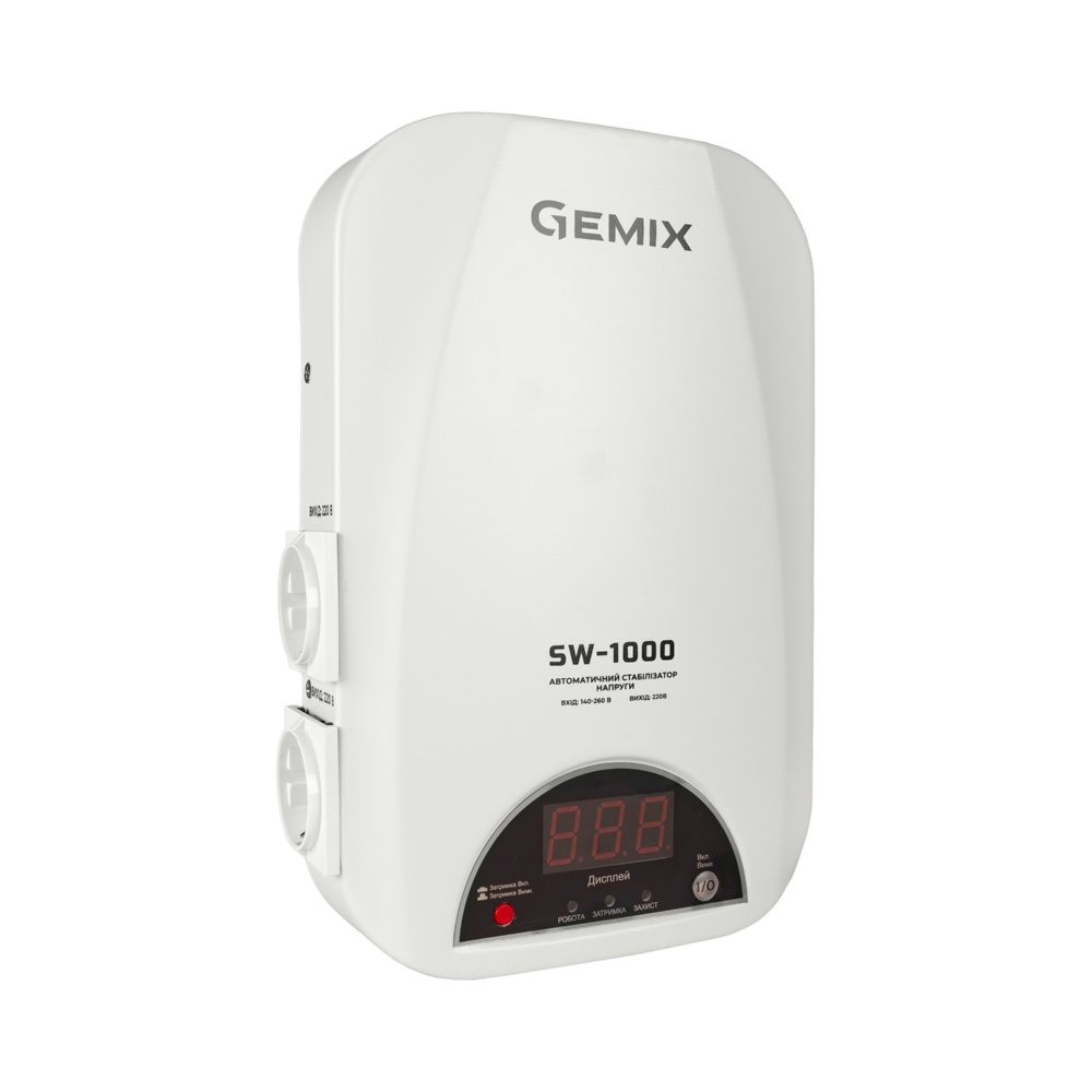 Стабілізатор напруги Gemix SW-1000 відгуки - зображення 5