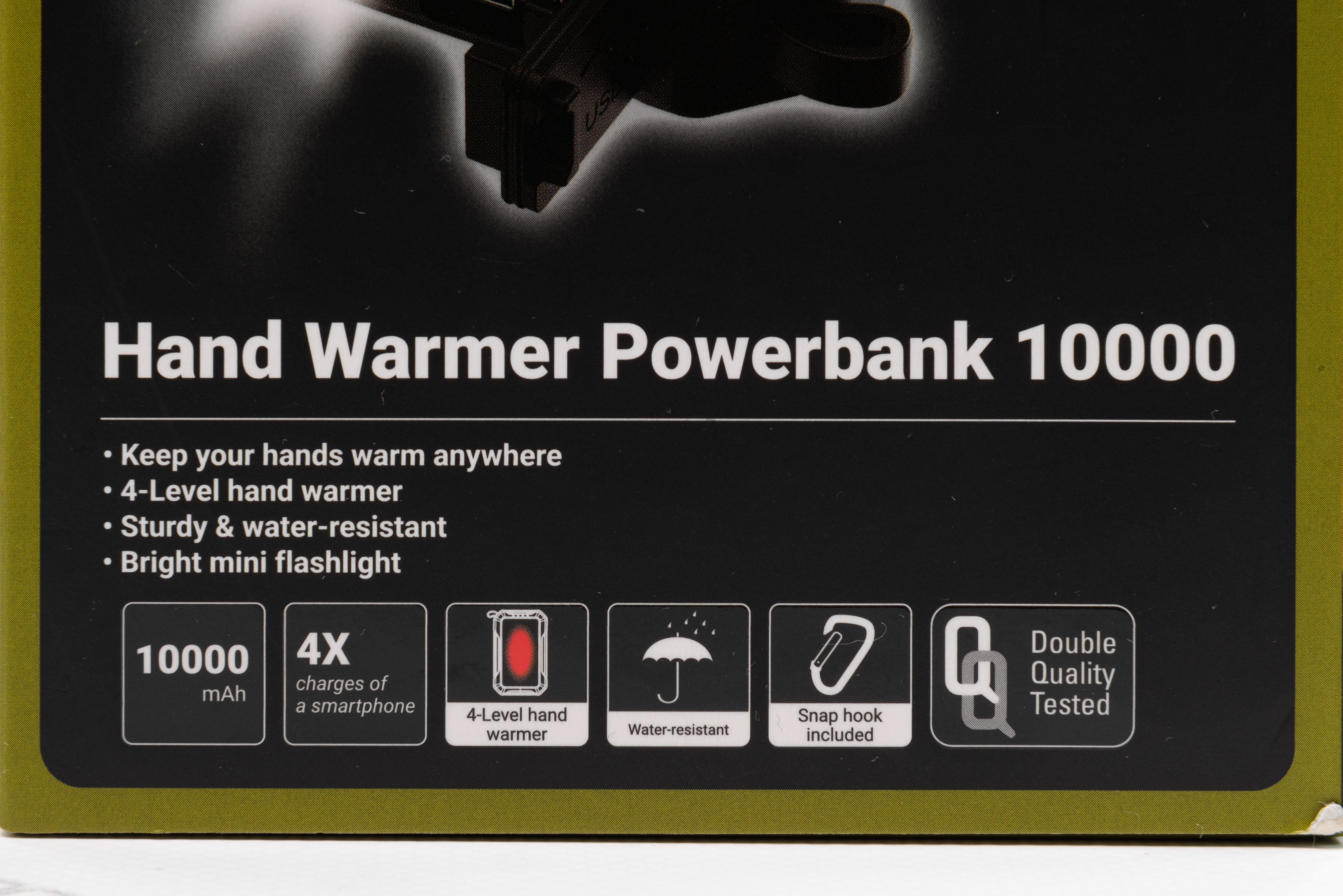 обзор товара Повербанк Sandberg 10000mAh Hand Warmer flashlight 1W USB-C/USB-A 2A/5V (420-65) - фотография 12