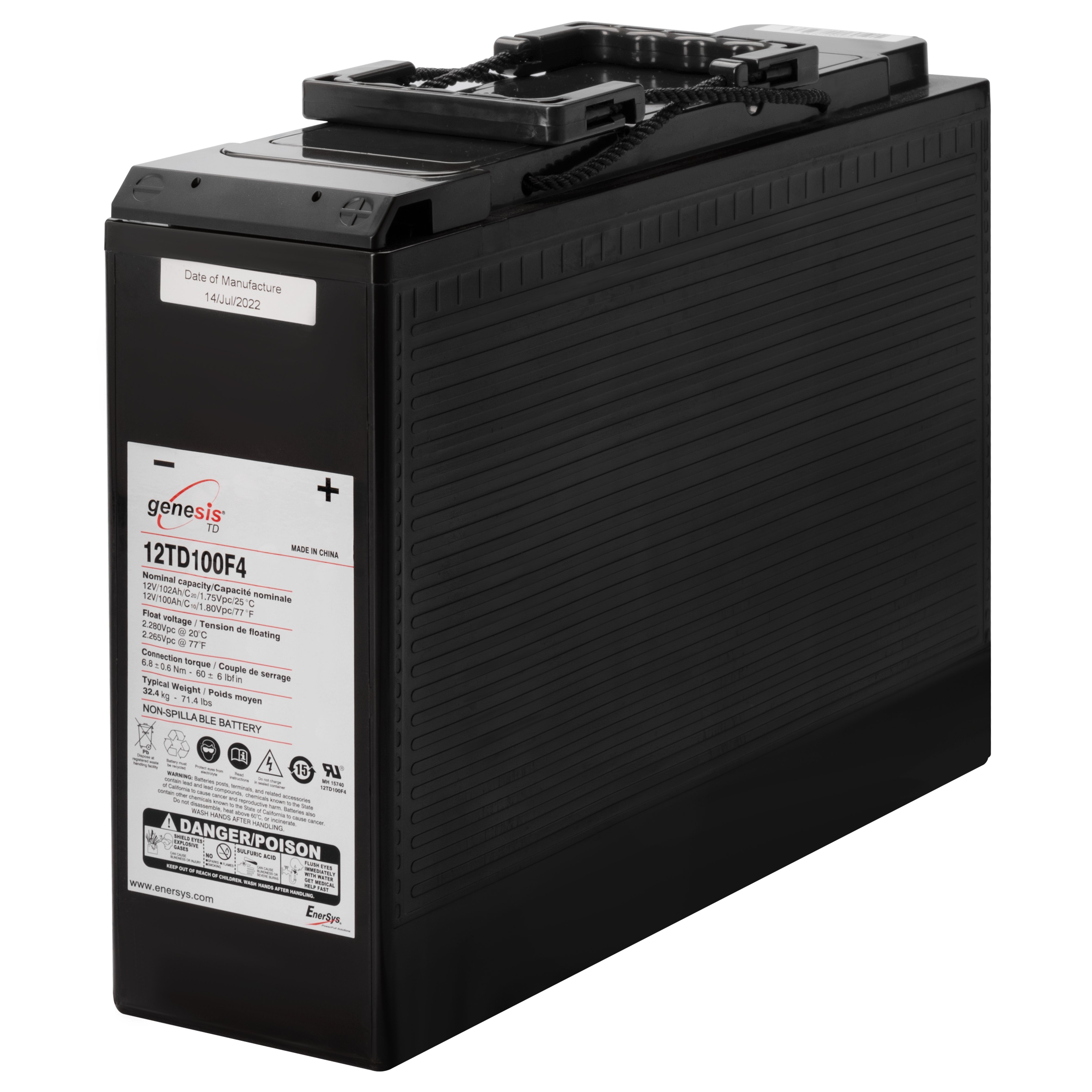 Genesis 12TD100F4 (12V100Ah)