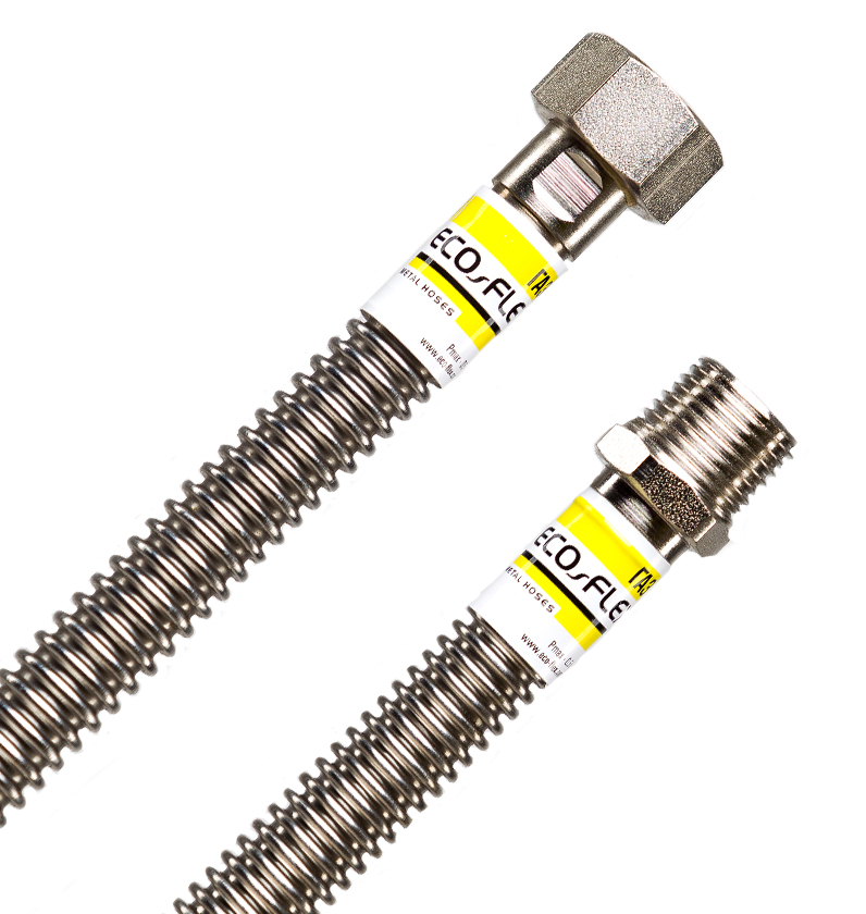 Шланг для газу Eco-Flex Стандарт 1/2'' ВЗ 80 см G1FM080
