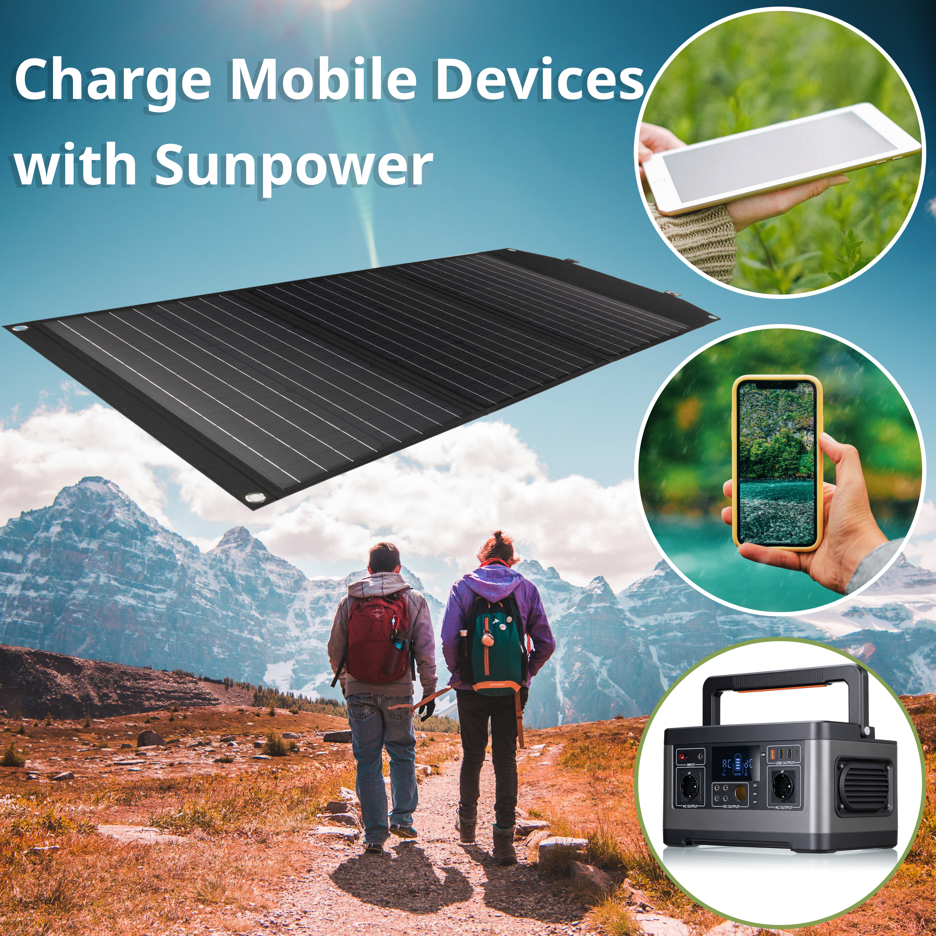 Портативна сонячна батарея Bresser Mobile Solar Charger 90 Watt USB DC (3810060) інструкція - зображення 6