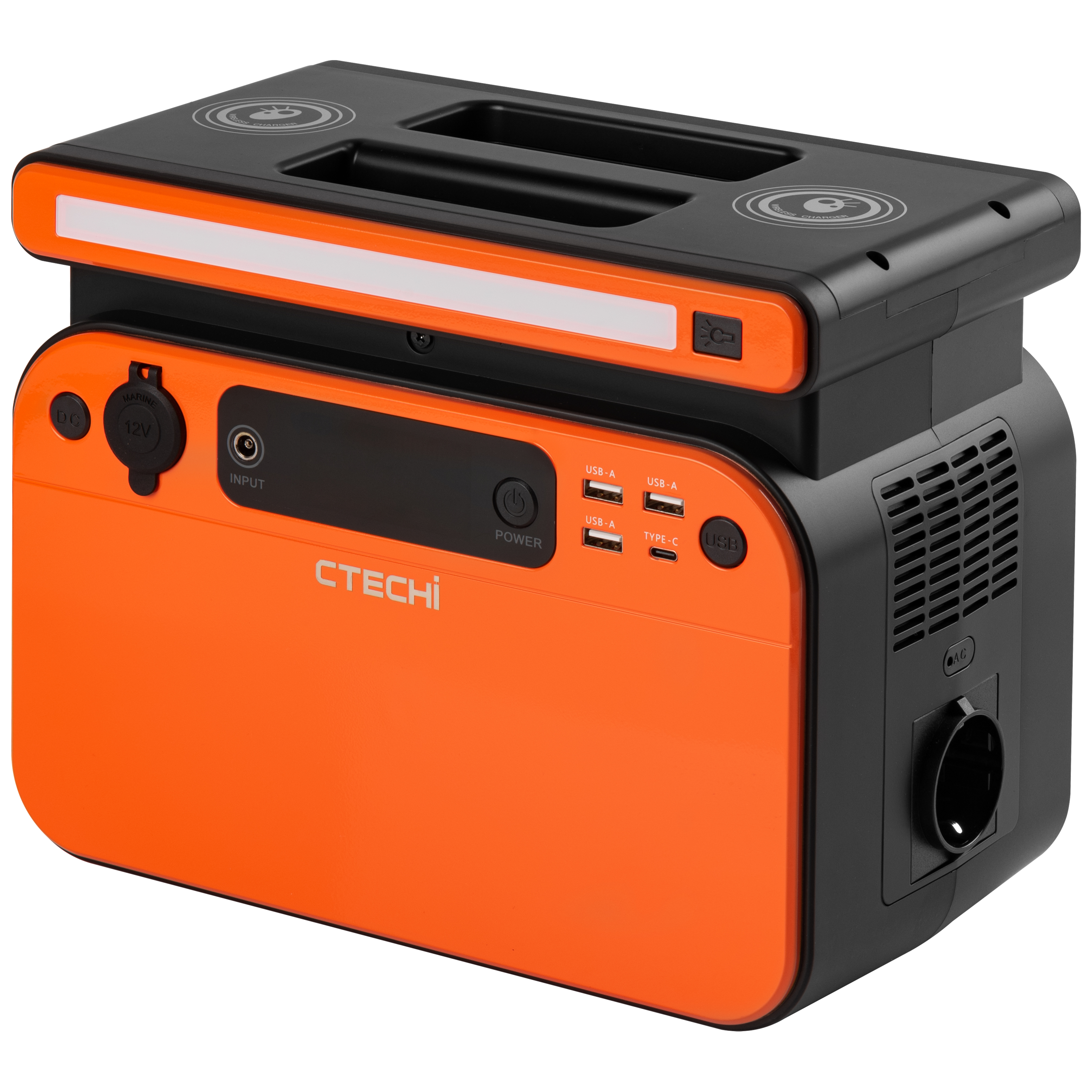 Ctechi GT500 220V 518Wh Wireless Orange