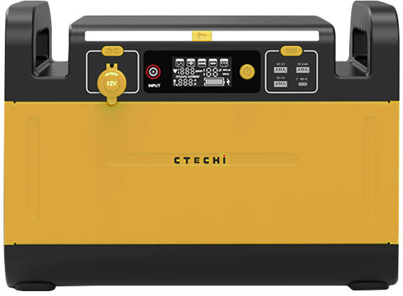 Портативна зарядна станція Ctechi GT1500 220V 1210Wh Orange