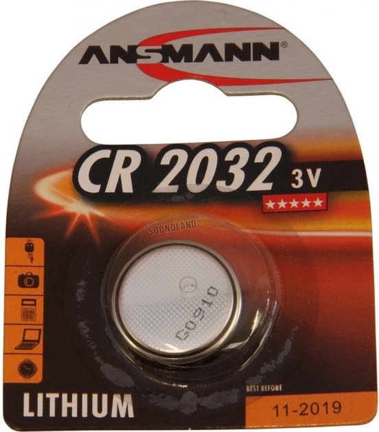 Інструкція батарейка Ansmann CR 2032 (5020122)
