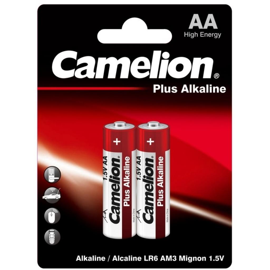 Купити батарейка Camelion AA LR6/2BL Plus Alkaline (LR6-BP2) в Києві