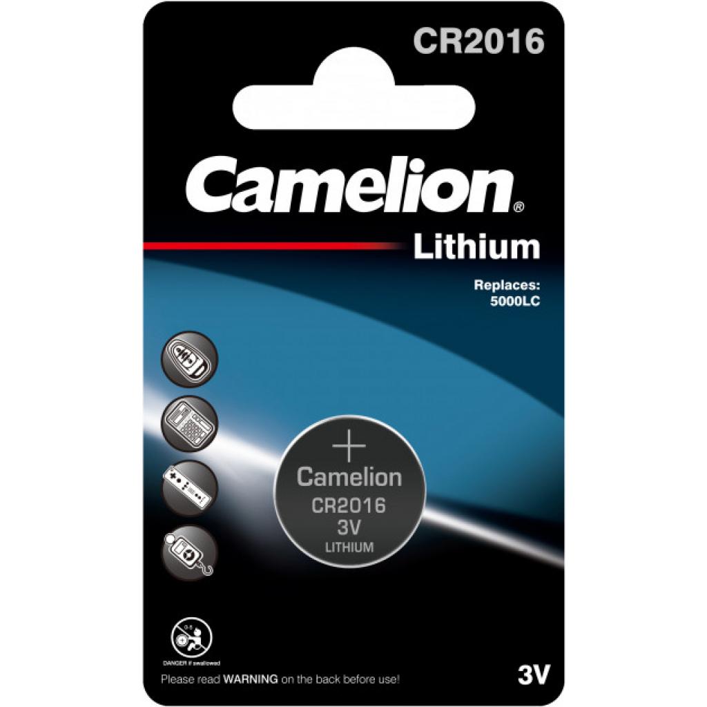 Відгуки батарейка Camelion CR 2016 Lithium * 1 (CR2016-BP1) в Україні