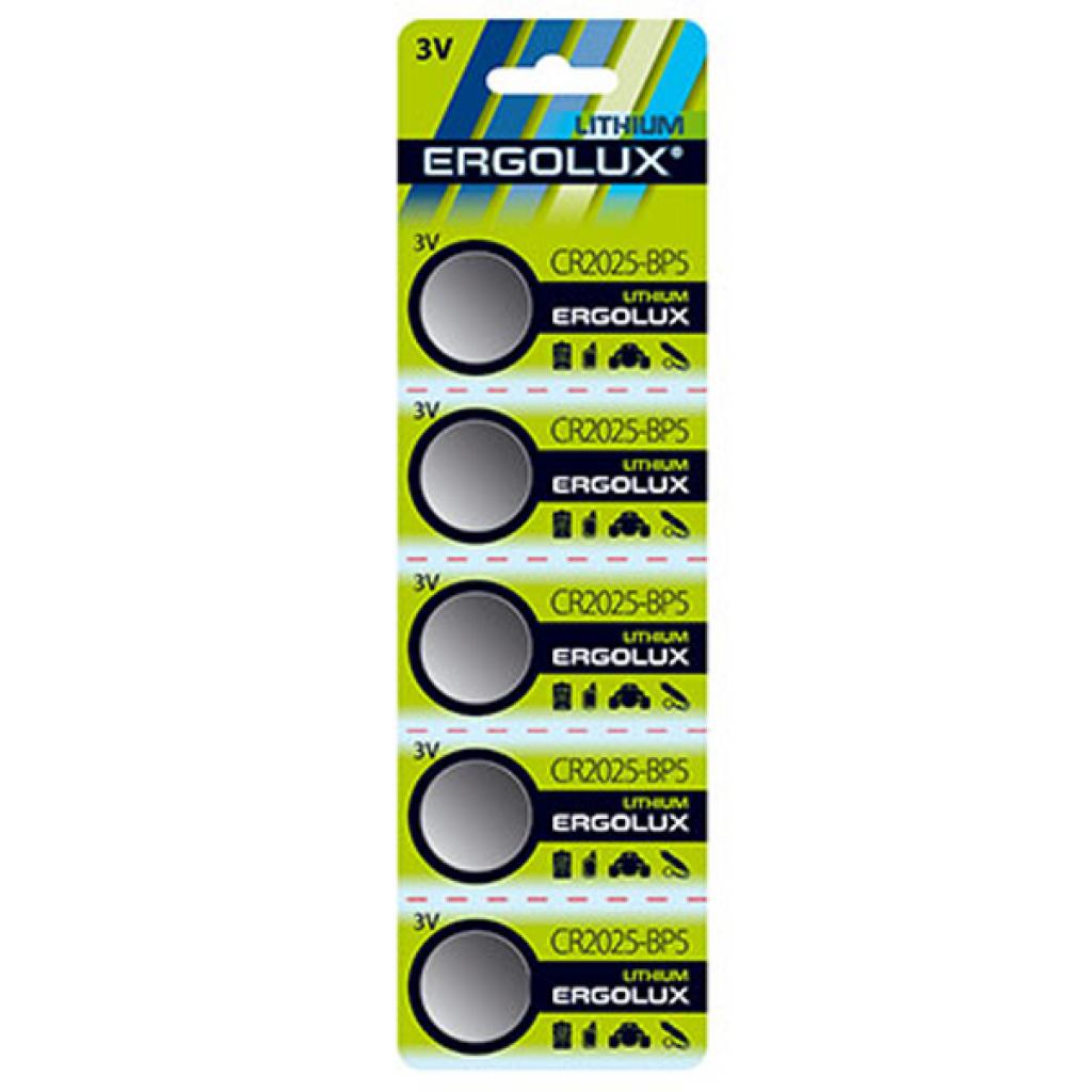 Ergolux CR-2025 Lithium * 5 (CR2025-BP5)
