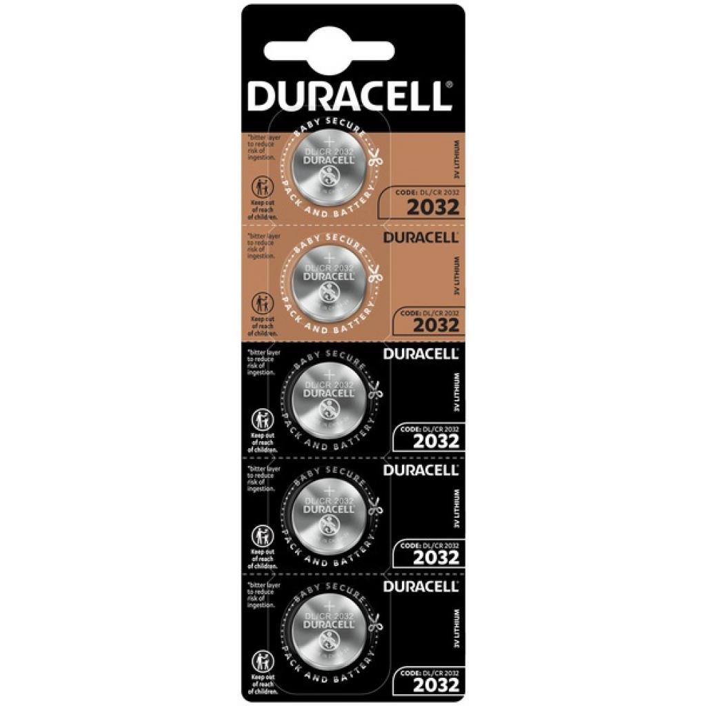 Батарейки типа CR2032 Duracell CR 2032 / DL 2032 * 5 (5007682)