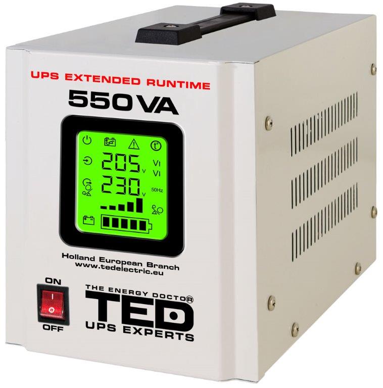 Відгуки джерело безперебійного живлення TED Electric 550VA UPS (TED000354) в Україні