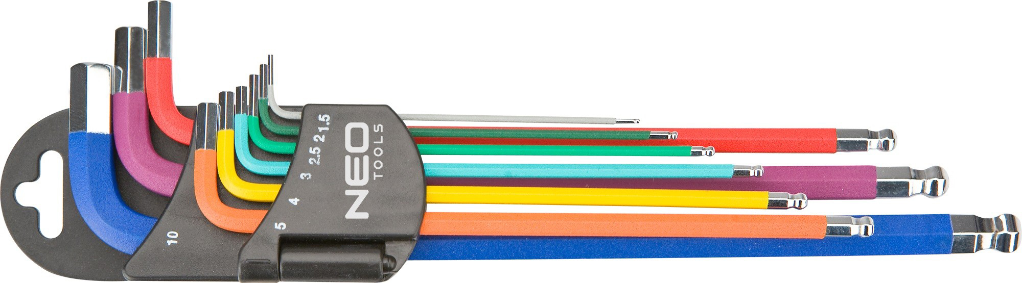 Набор шестигранных ключей Neo Tools 09-512 9 шт. в интернет-магазине, главное фото