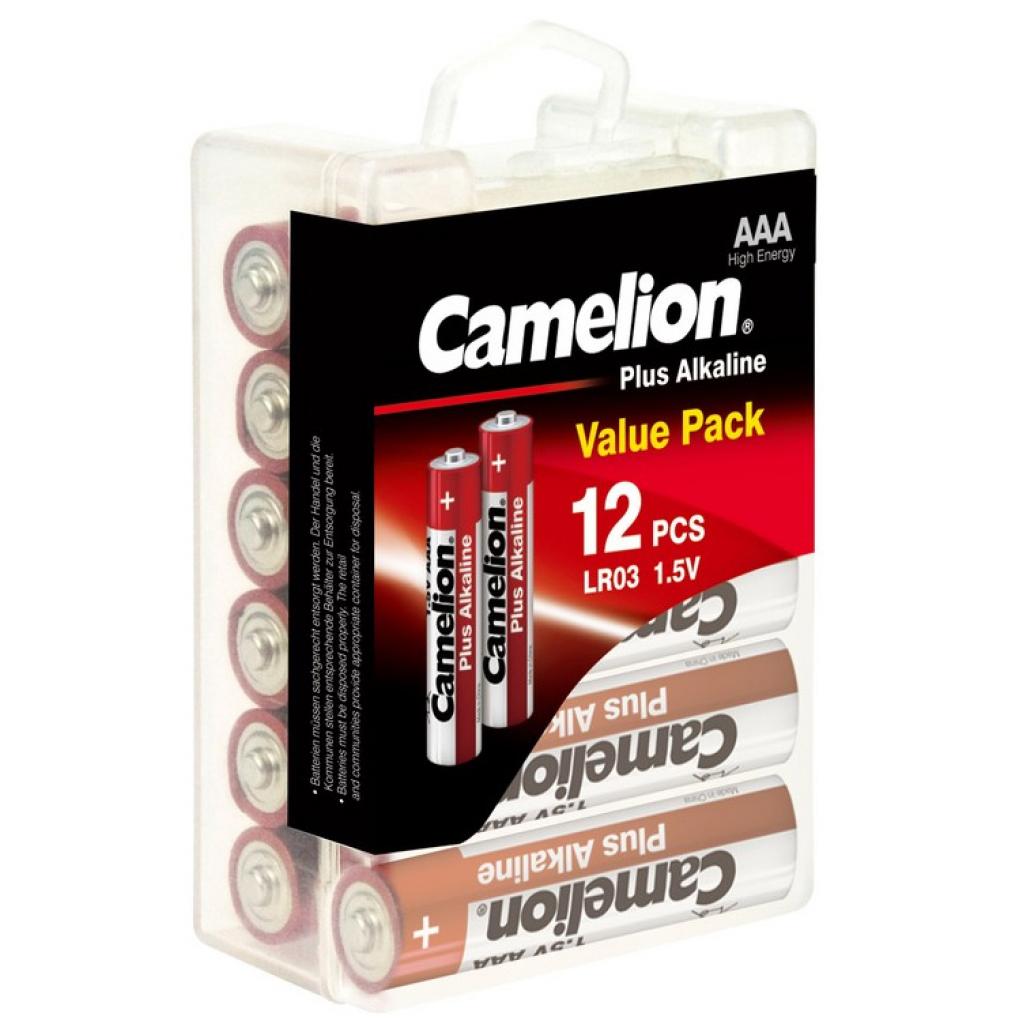 Батарейка Camelion Plus Alkaline LR03 * 12 (LR03-PBH12) в интернет-магазине, главное фото