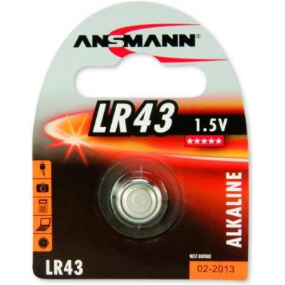 Батарейка Ansmann LR43 Alkaline (5015293) в интернет-магазине, главное фото