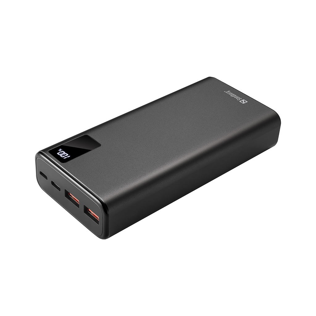 Павербанк з Li-Ion батареєю Sandberg 20000mAh/20Wh (420-59) USB-A, USB Type-C PD (PB930203) Уцінка