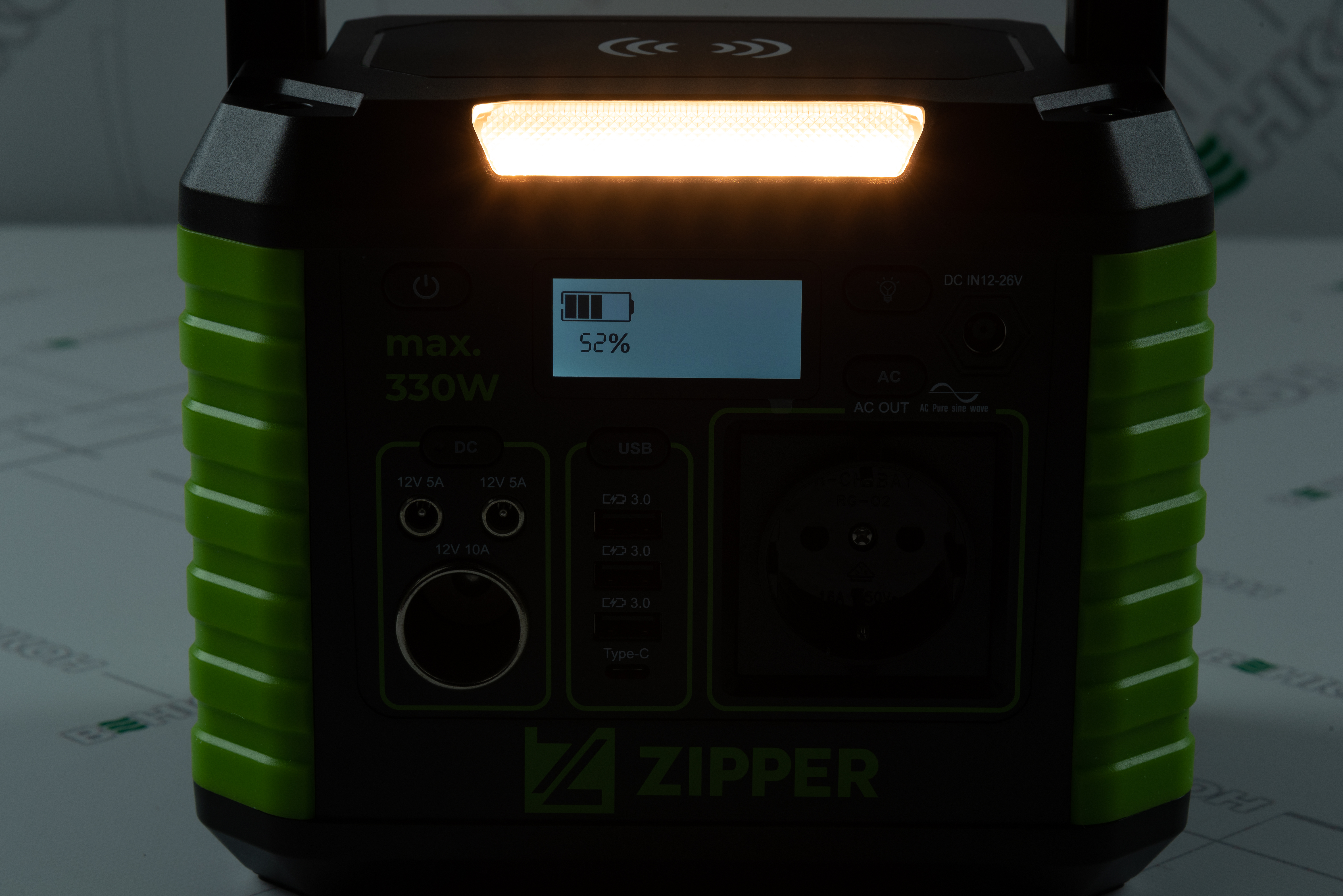 Портативна зарядна станція Zipper ZI-PS330 інструкція - зображення 6