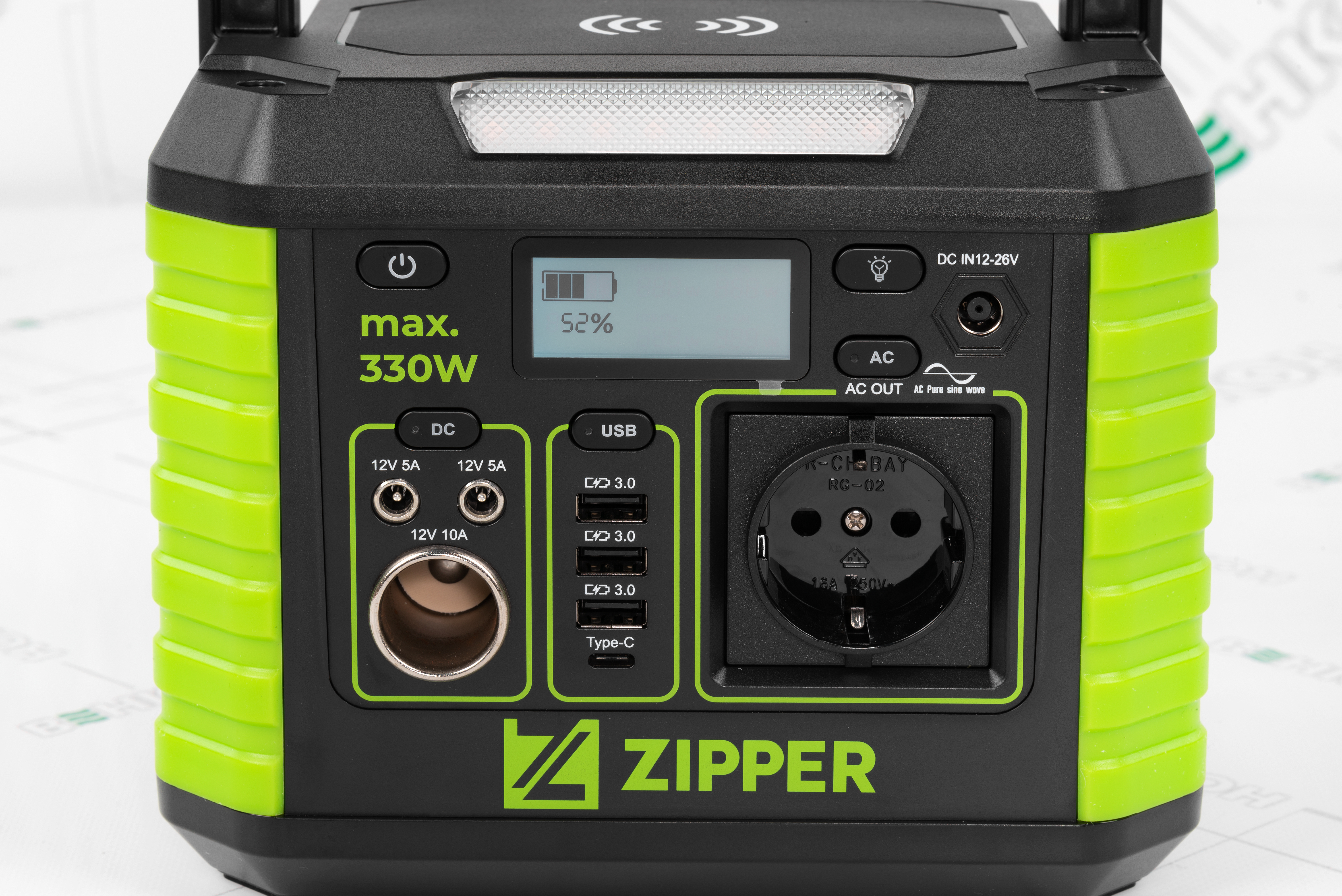 Портативна зарядна станція Zipper ZI-PS330 відгуки - зображення 5