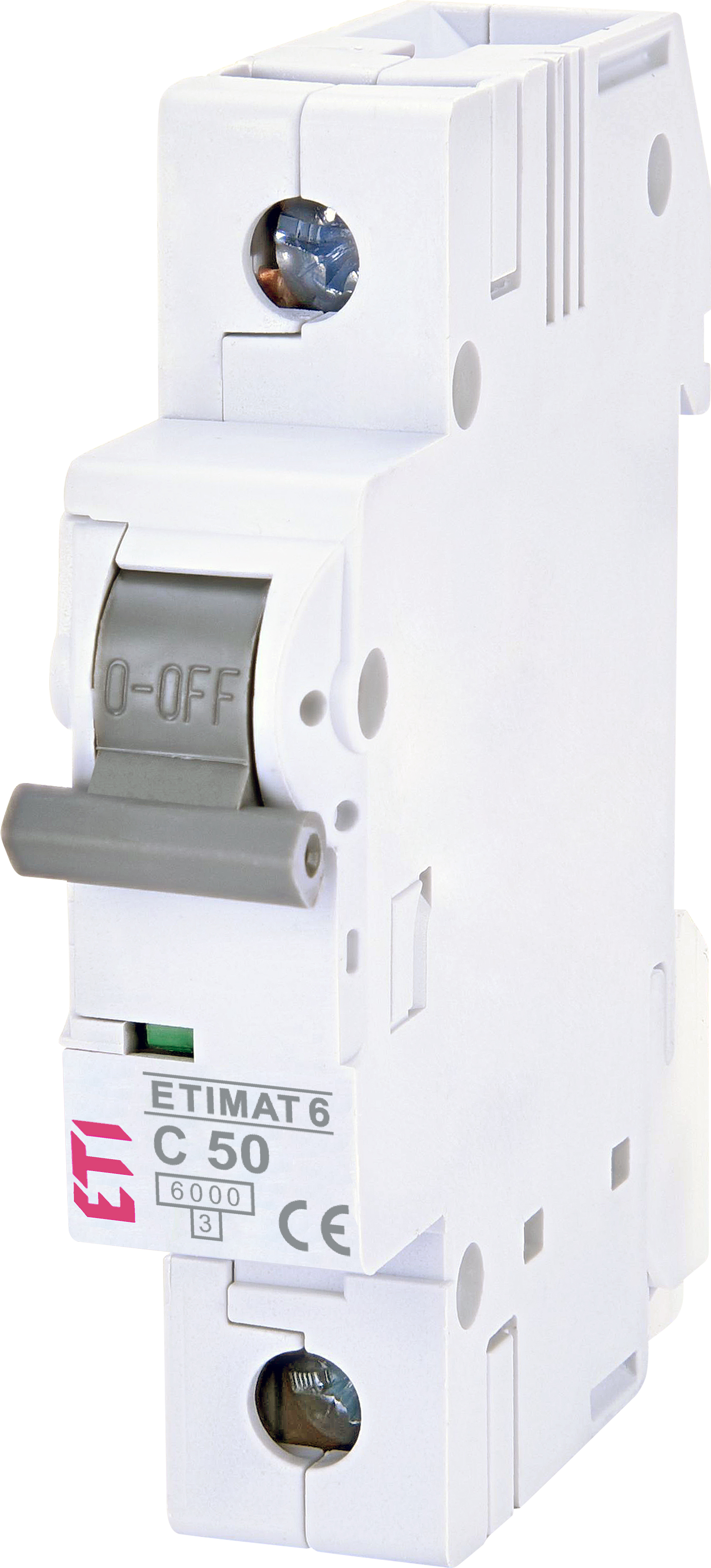 Автоматичний вимикач ETI ETIMAT 6 1p C50 (002141521) в інтернет-магазині, головне фото
