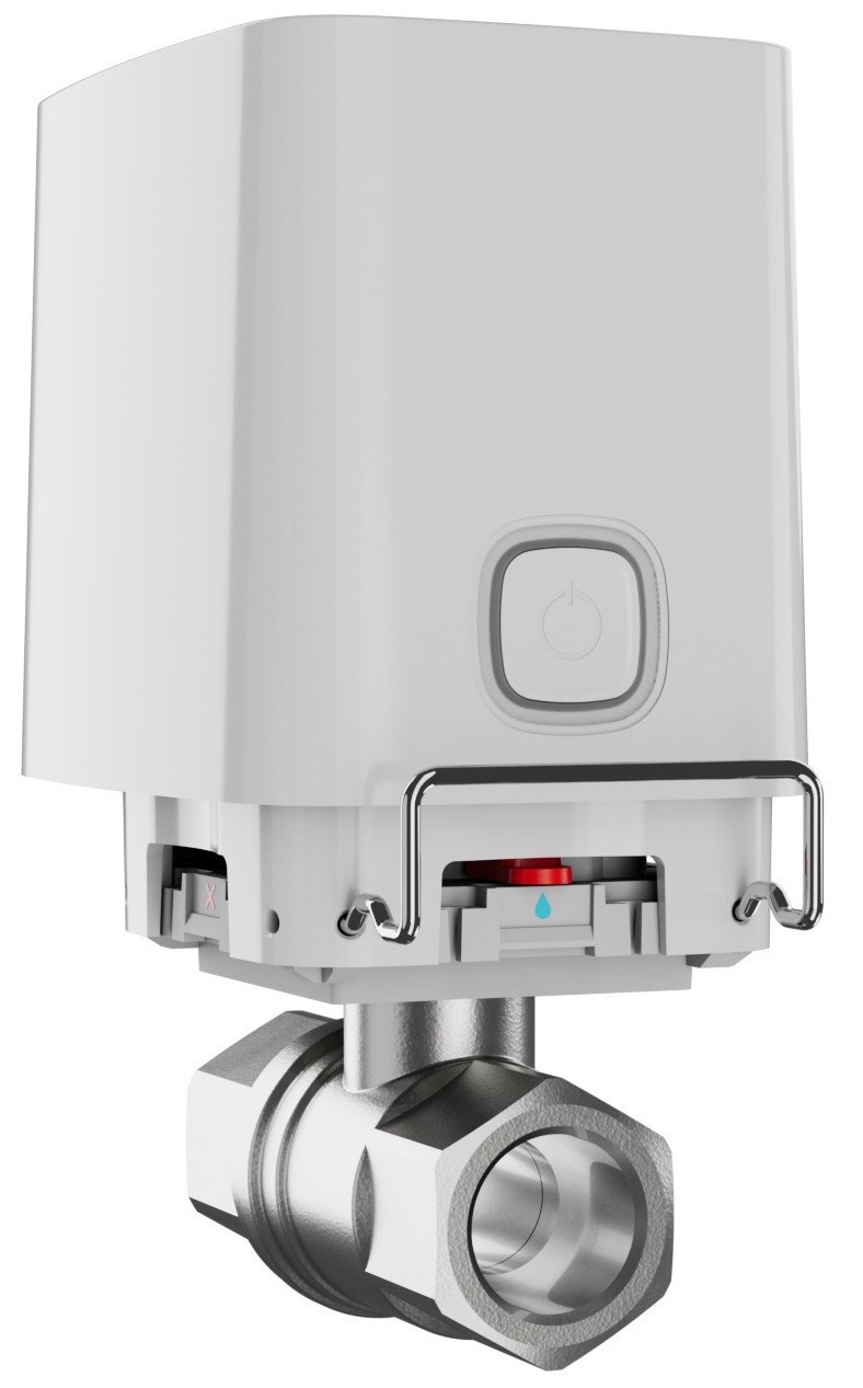 Кран перекрытия воды с дистанционным управлением Ajax WaterStop 1/2" White цена 5299.00 грн - фотография 2