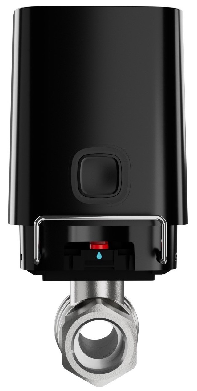 Кран перекриття води з дистанційним керуванням Ajax WaterStop 1/2" Black в інтернет-магазині, головне фото
