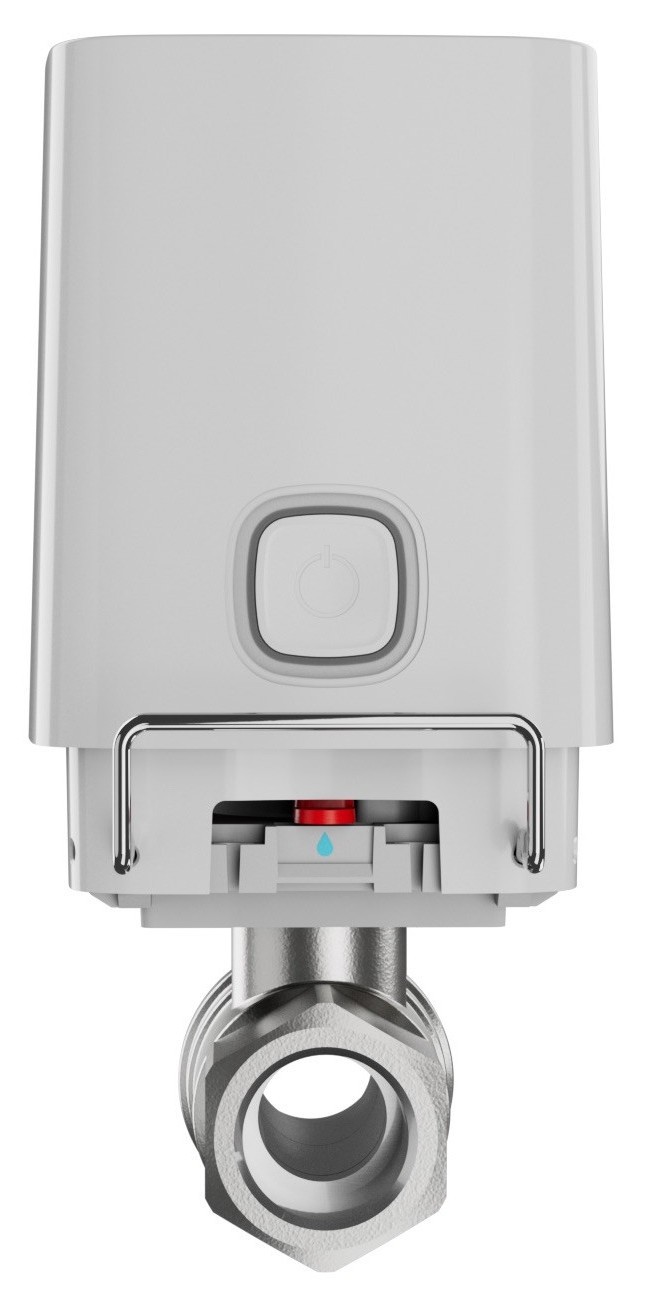 Кран перекрытия воды с дистанционным управлением Ajax WaterStop 1" White в интернет-магазине, главное фото