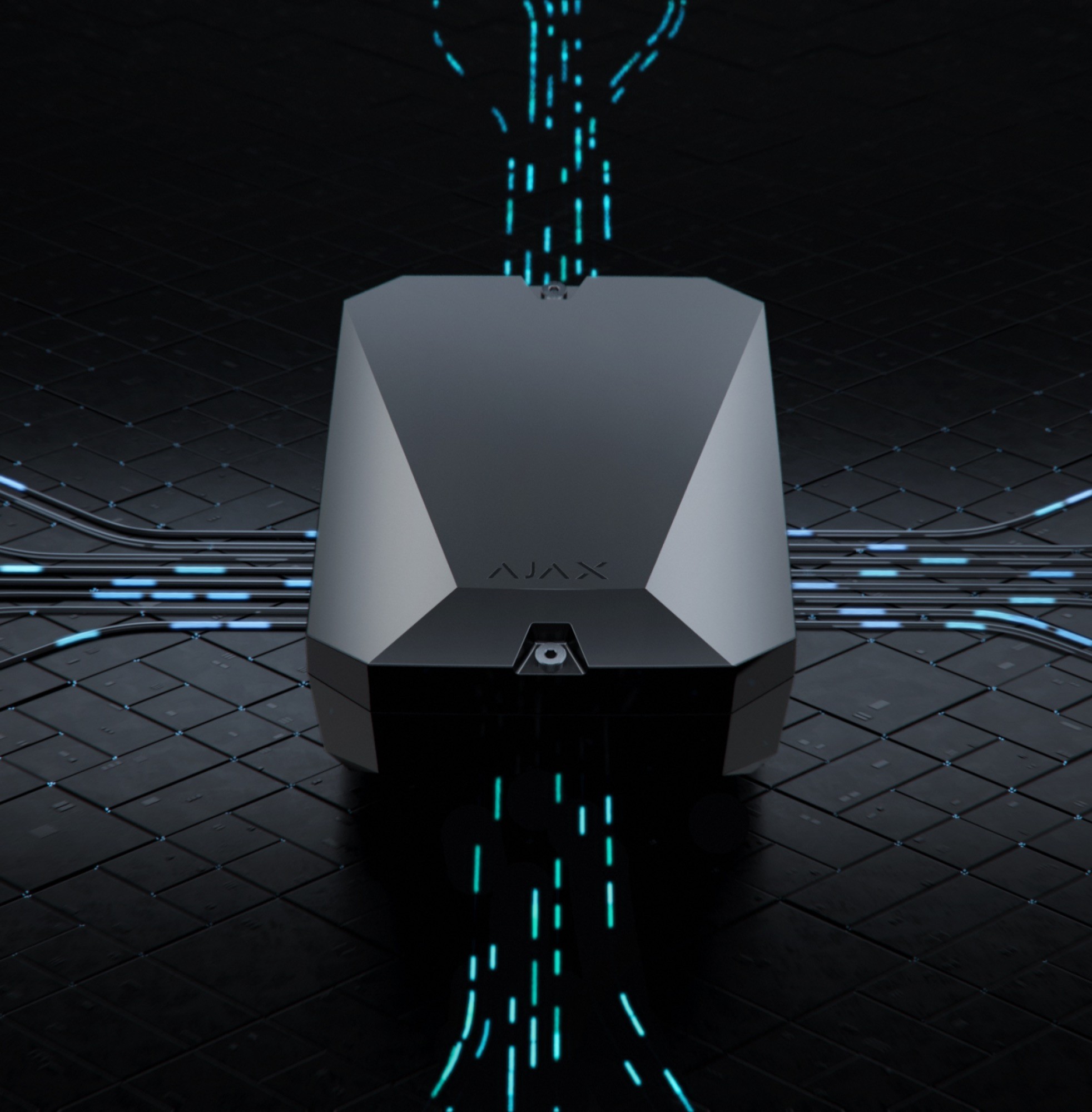 Гибридная централь системы безопасности Ajax Hub Hybrid (4G) Black цена 0.00 грн - фотография 2