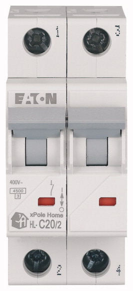 Автоматический выключатель Eaton HL-C20/2 (194772)