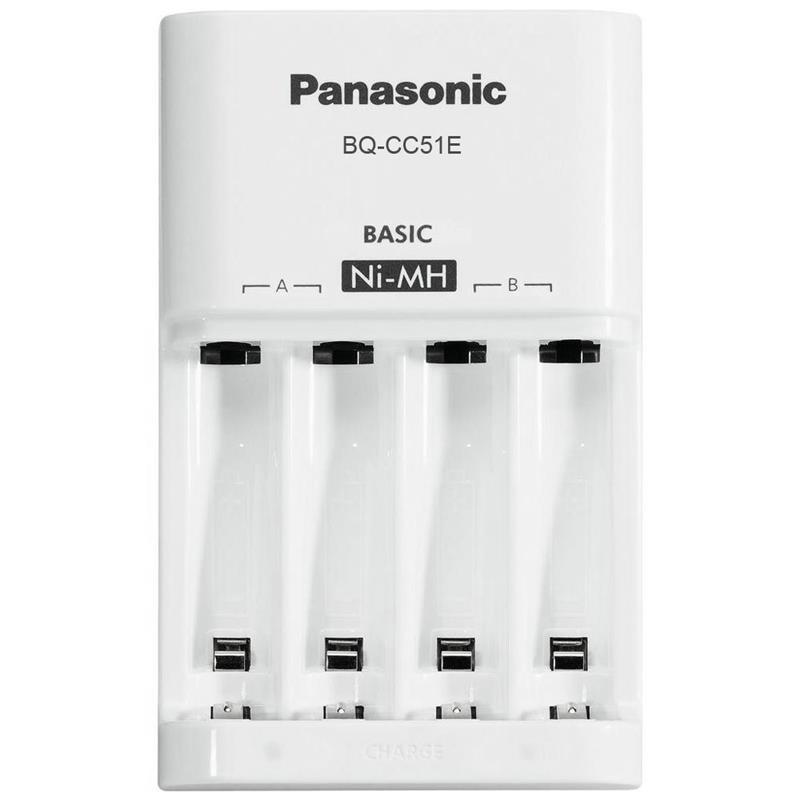 Цена зарядное устройство Panasonic Basic Charger New (BQ-CC51E) в Чернигове