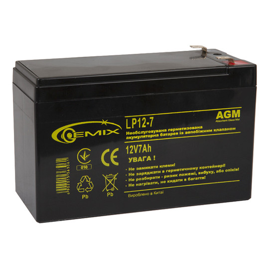 Gemix 12V 7 Ah (LP12-7.0)