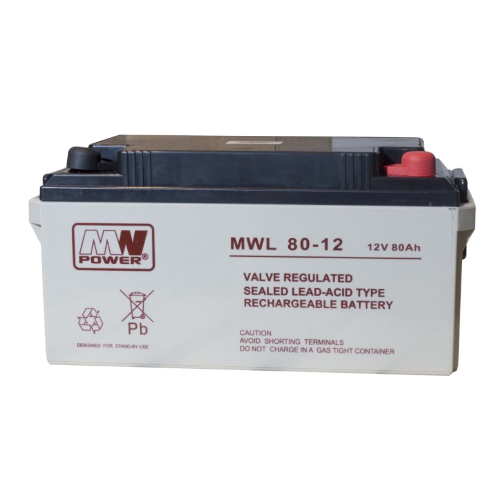 Акумулятор 80 A·h MW Power AGM 12V-80Ah (MWL 80-12h)
