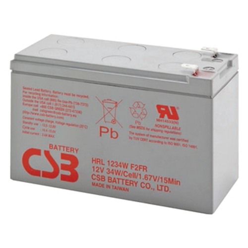 Акумуляторна батарея CSB 12V 9Ah HRL1234WF2FR