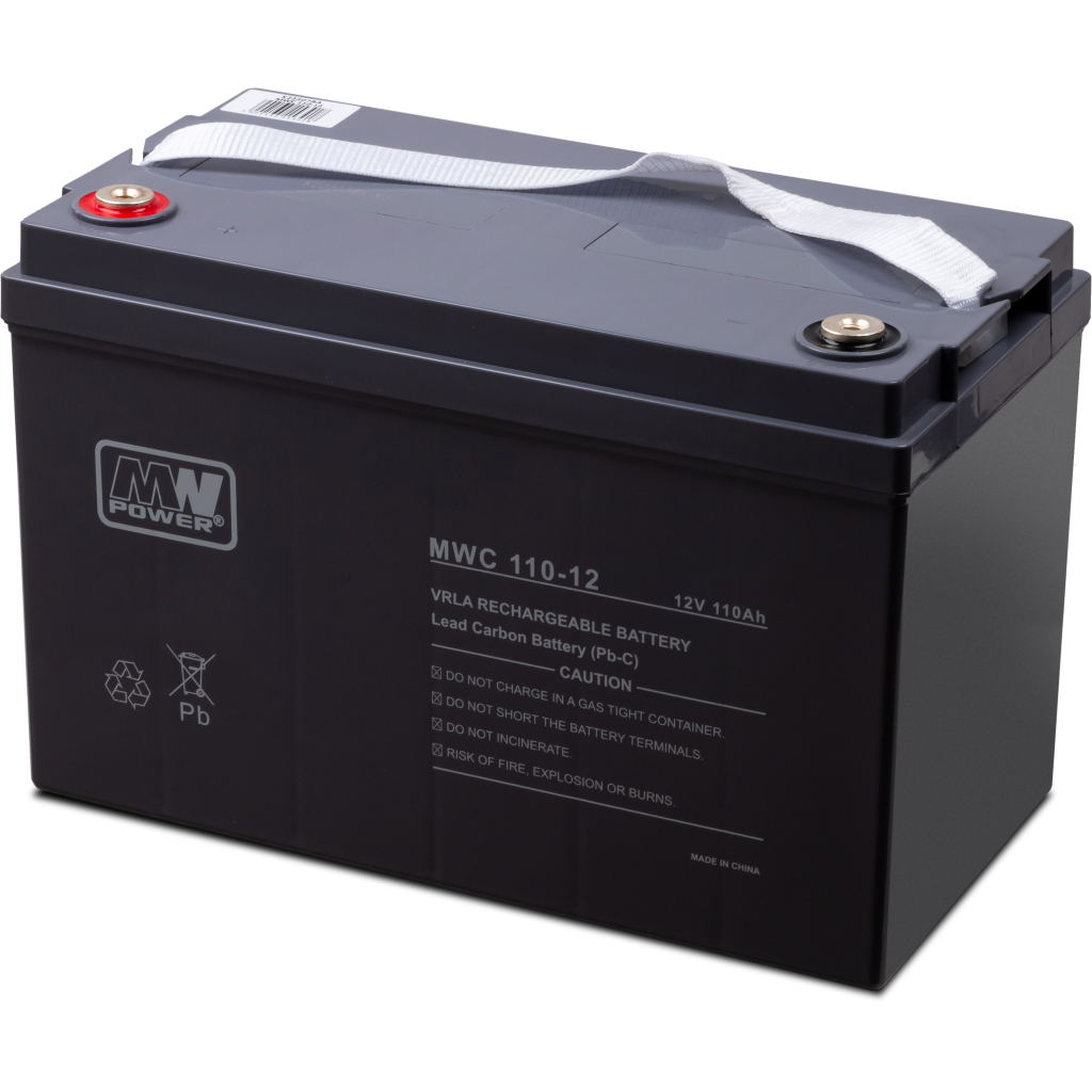 Аккумулятор MW Power MWC Carbon 12V-110Ah (MWC 12-110C) цена 6296.40 грн - фотография 2