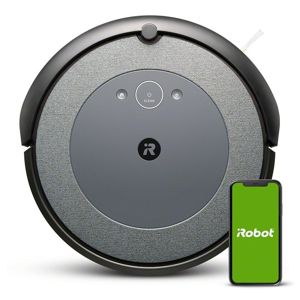 Черный робот-пылесос iRobot Roomba i3 (i315840)