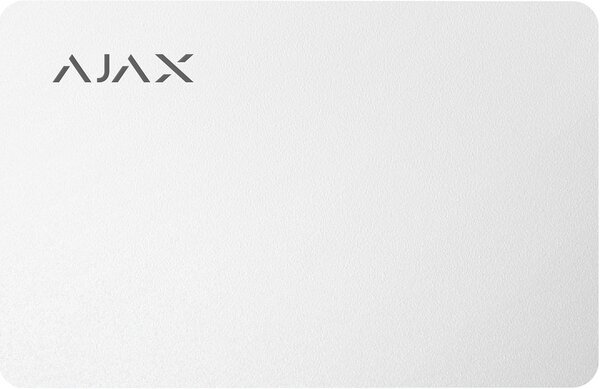 Бесконтактная карта управления Ajax Pass White 100шт