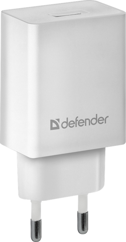 Зарядний пристрій Defender 1xUSB 2.1A UPA-21 white (83571) в інтернет-магазині, головне фото