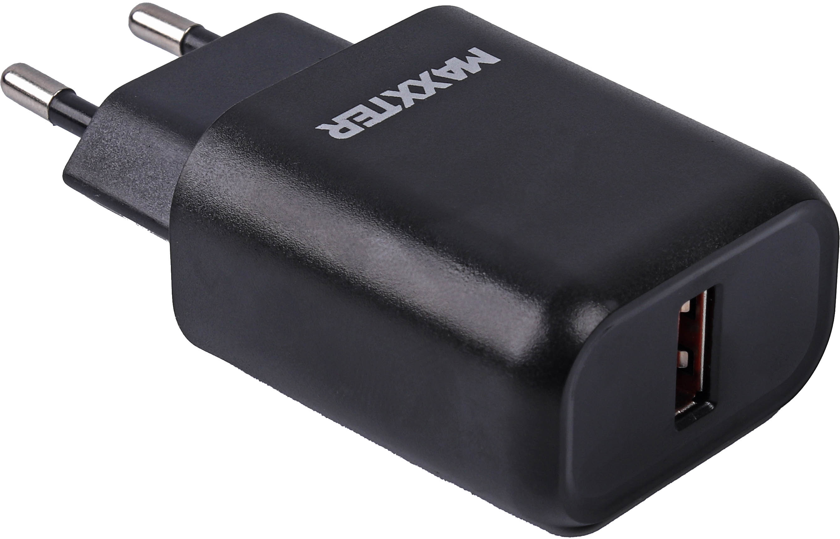 Зарядний пристрій Maxxter 1 USB + cable Micro-USB (WC-QC-AtM-01) в інтернет-магазині, головне фото