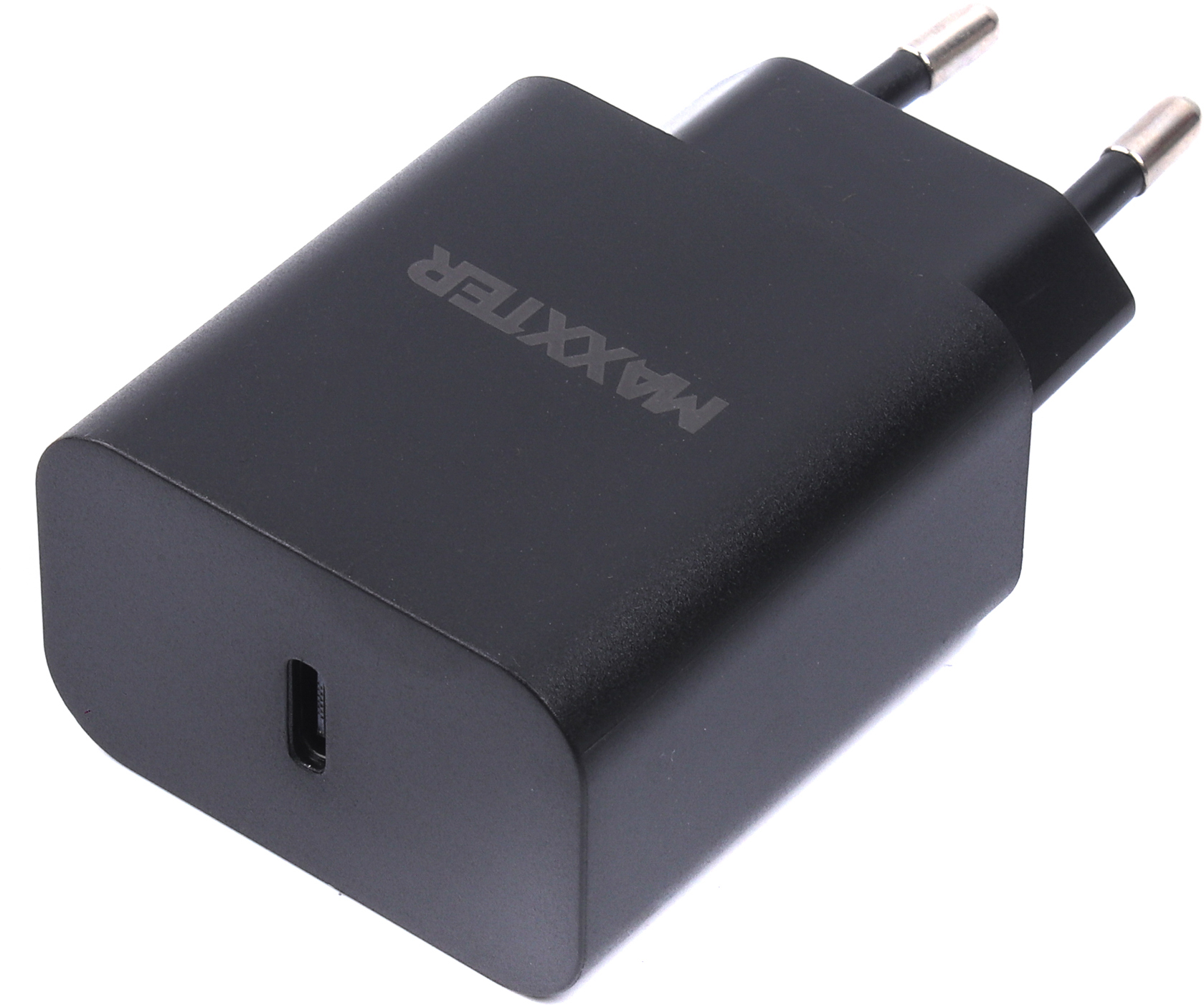 Зарядний пристрій Maxxter 1 USB Type-C + cable Type-C (WC-PD25W-CtC-01) в інтернет-магазині, головне фото