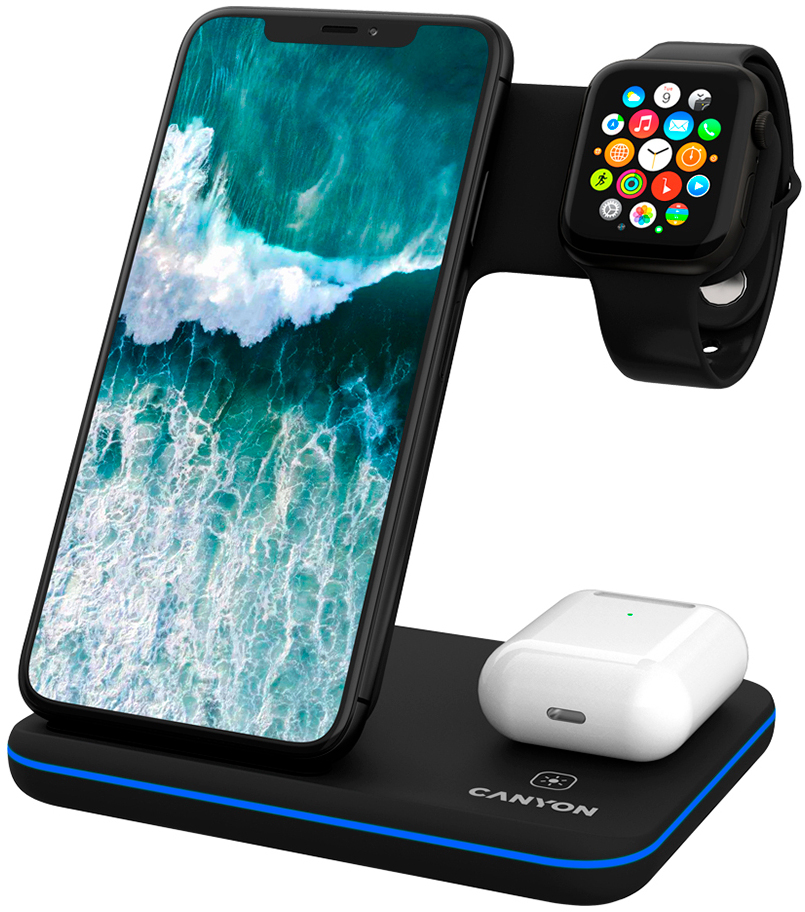 Canyon 3in1 Wireless charger (CNS-WCS303B)