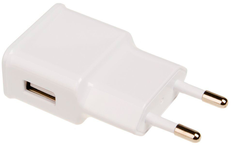 Grand-X USB 5V 1A White + cable Micro USB (CH-765UMW)