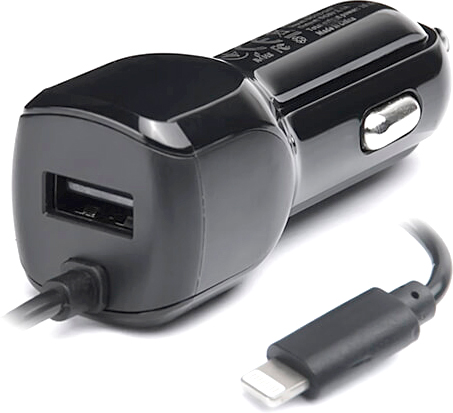 Зарядний пристрій Real-El CA-17 black (EL123160010) в інтернет-магазині, головне фото