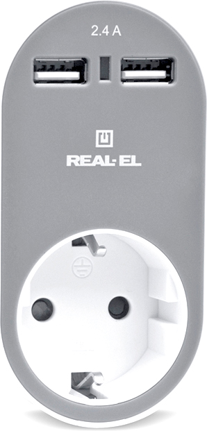 Зарядное устройство Real-El CS-20 (EL123160002)