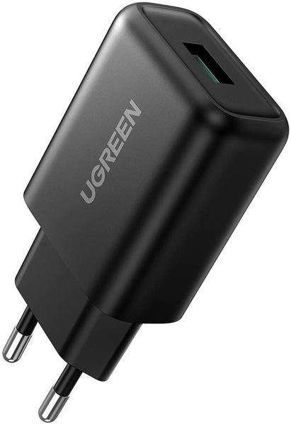 Зарядное устройство Ugreen CD122 18W USB QC 3.0 black (UGR-70273) в интернет-магазине, главное фото
