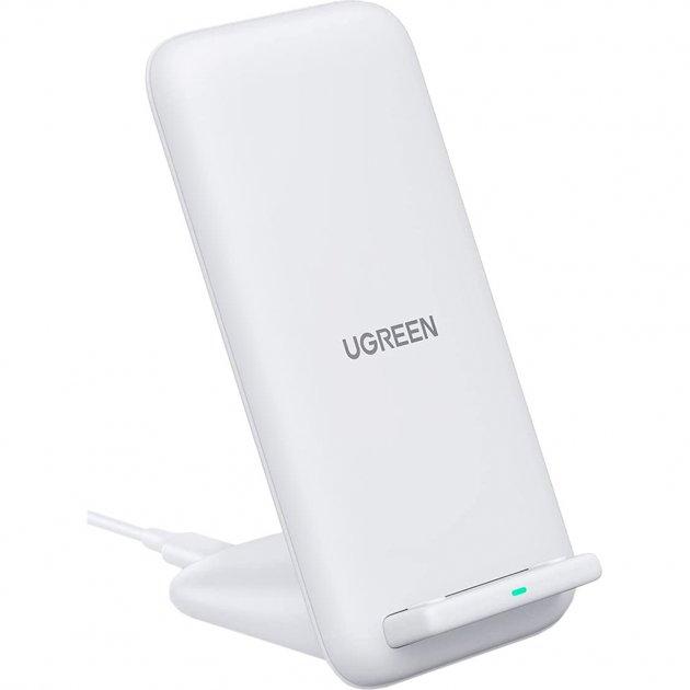 Зарядний пристрій Ugreen CD221 15W Wireless white (80576)